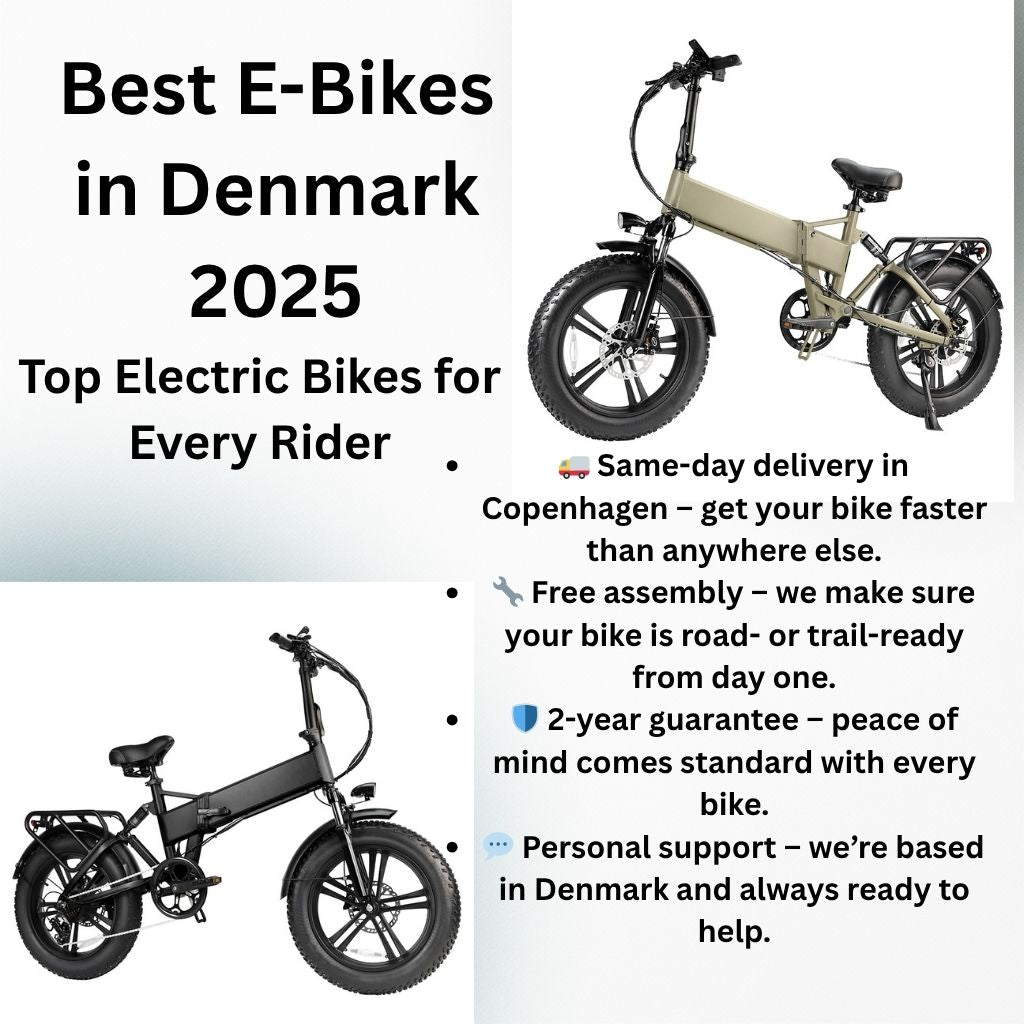 Best E-Bikes in Denmark 2025 – Top Electric Bikes for Every Rider