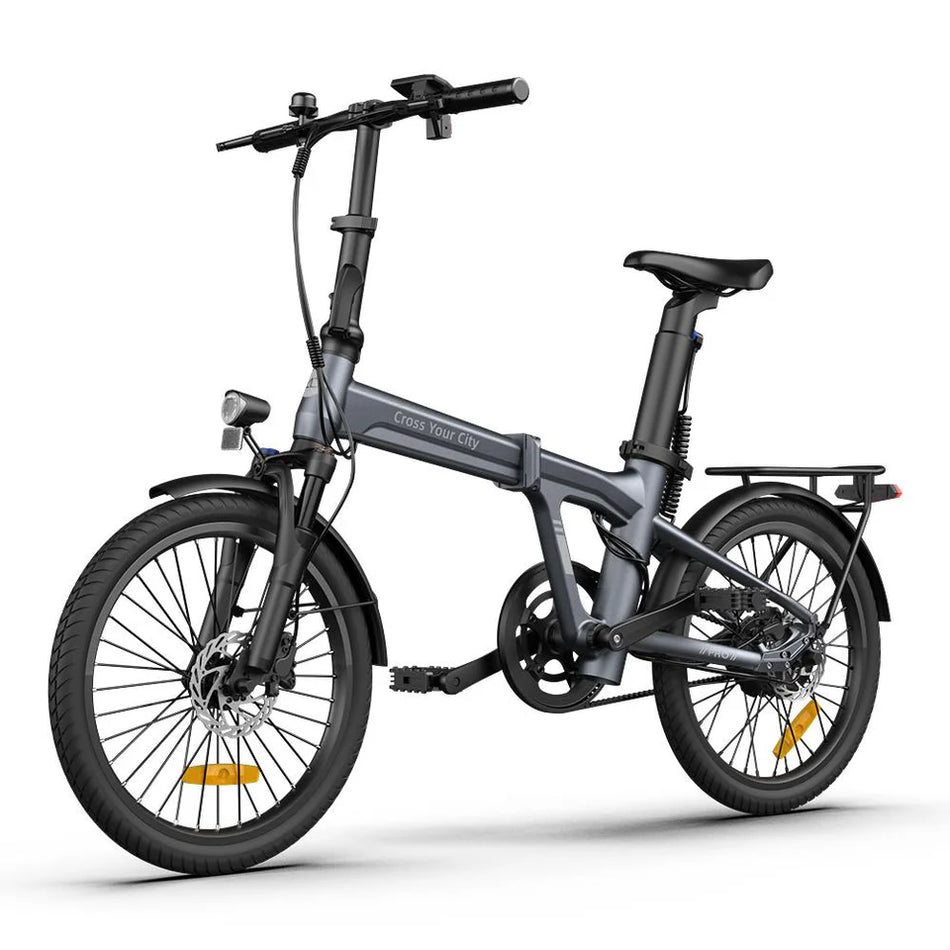 ADO Air 20 Pro Foldbar Elcykel – Letvægts E-Bike med Remtræk