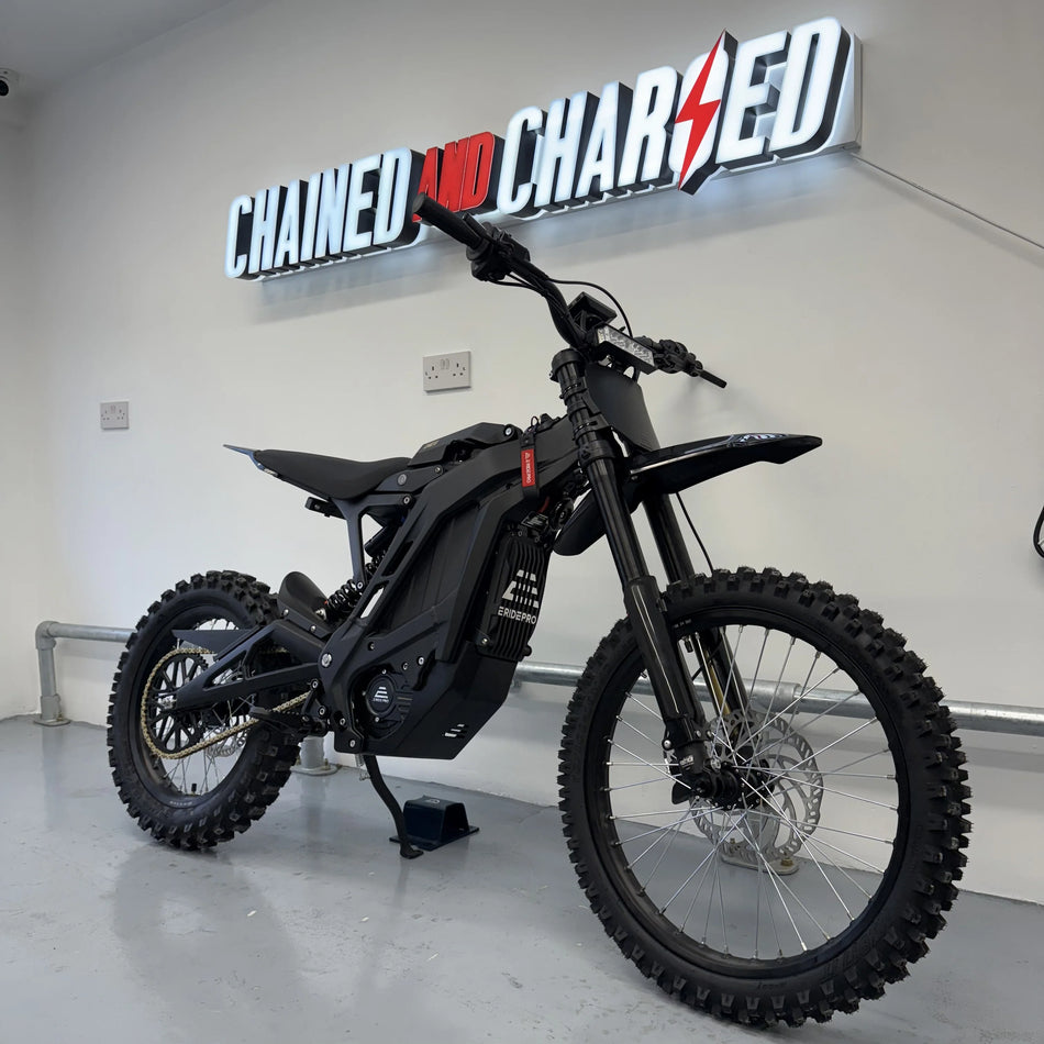 E Ride Pro SE Off-Road Fatty – 12 kW Peak | 97 km/h | Fatty Tires