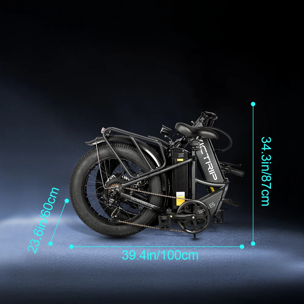 VICTRIP® Janus2.0&Janus ES 2.0 Foldable Ebike