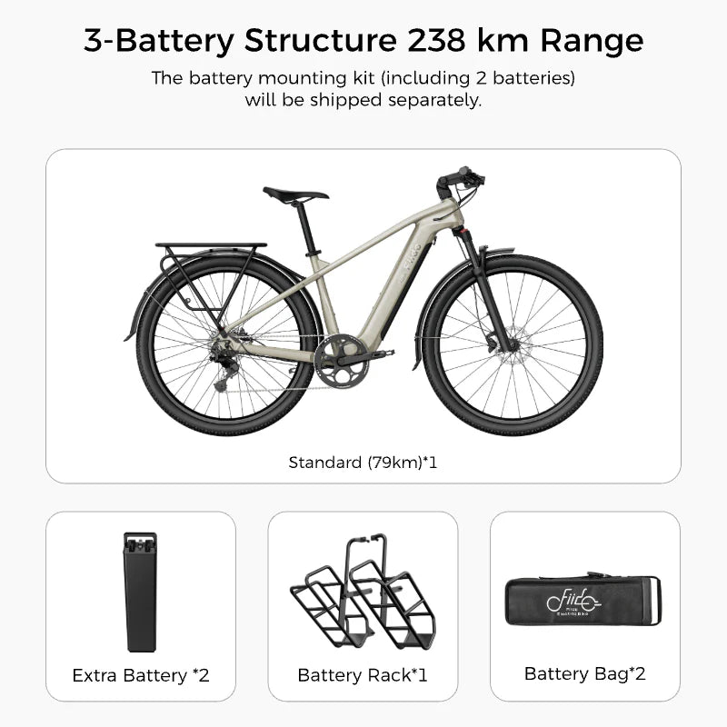 Fiido Nomads Touring E-Bike ( standard 79km)