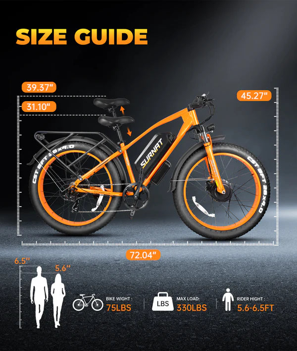 VICTRIP®SURNAT N12 2000w Electric Bike