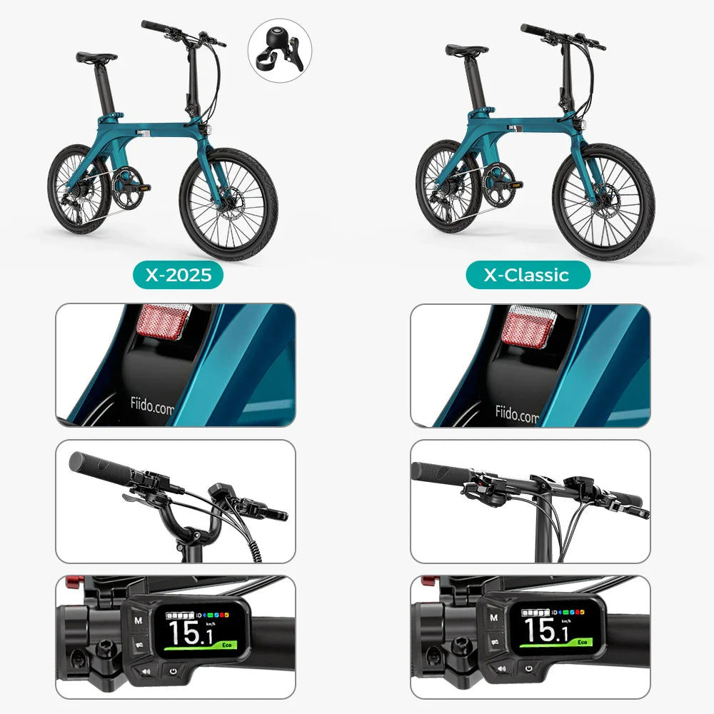 Fiido Titan Titan Fat Tire Touring Ebike - Long Range